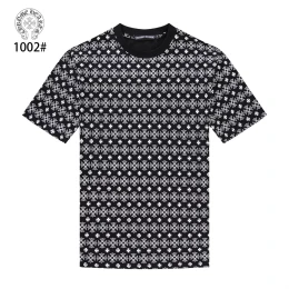 chrome hearts t-shirt manches courtes pour unisexe s_1277162